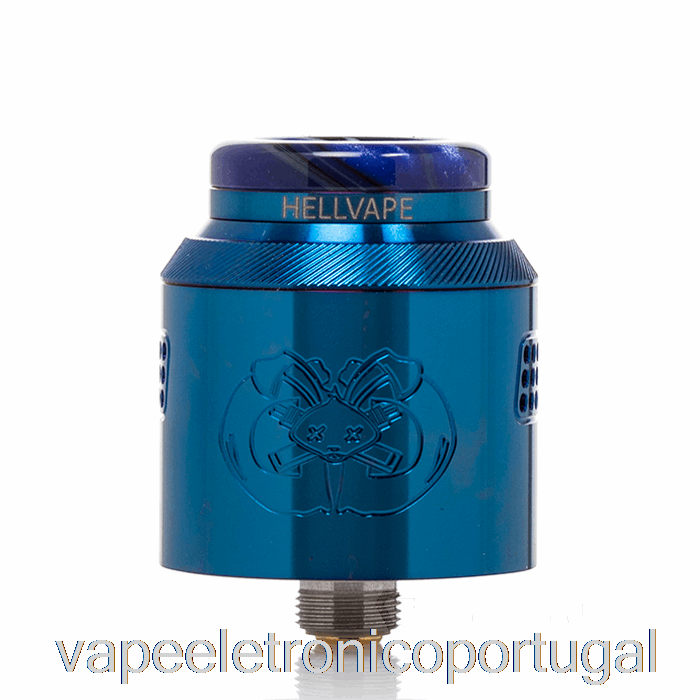 Vape Eletrônico Hellvape Drop Dead 2 24mm Rda Azul